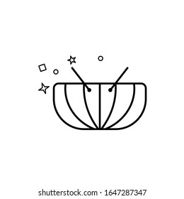 simple basket icon template design