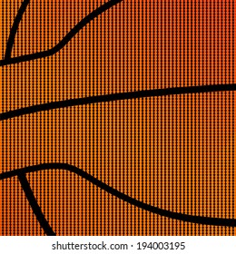 Simple basketball background