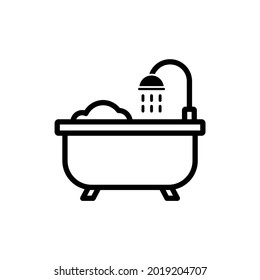 Ilustración de icono del vector de contorno simple de Béthobo