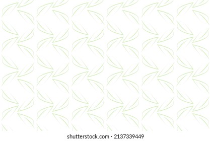 Simple batik leaves vector pattern background. Suitable for design template.