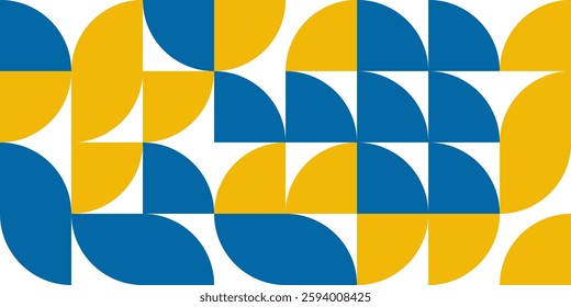 simple Bauhaus design styles background illustration for cover, pattern and poster
