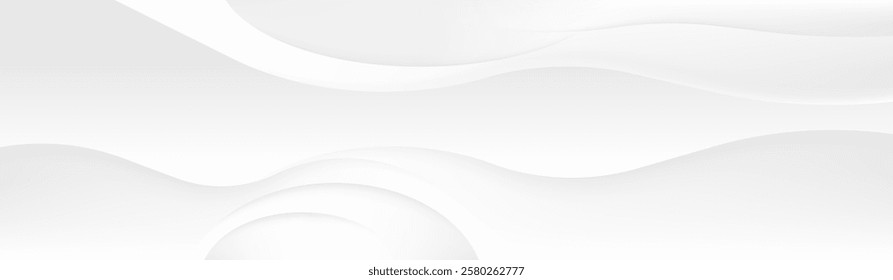 A simple and beautiful background image using different shades of white and weights to create layers that look like waves or stripes, giving a sense of elegance.