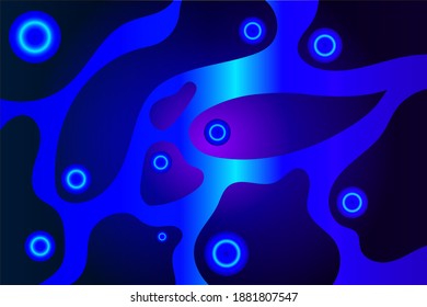 Simple beautiful blue abstract background