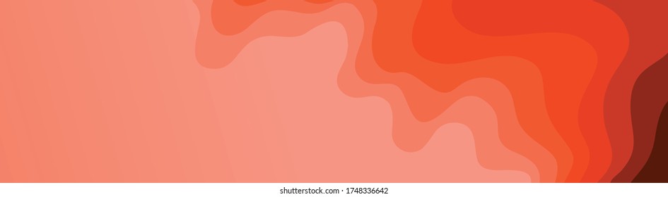 simple, beautiful and modern background vector with paper cut style 