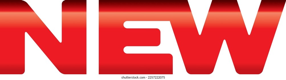 Simple and beautiful "New"  icon