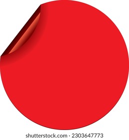 Simple and beautiful red icon