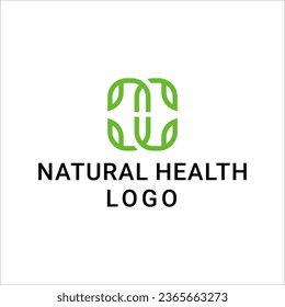 Simple beauty mandala floral, natural luxury flower pattern logo design