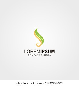Simple beauty spa logo - vector