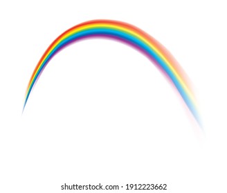 Simple beauty spring sun rain day big arc bow object logo emblem border set modern funny artist kid style. Closeup view vivid fun multi paint wave drawn range paper text space layout ornament backdrop
