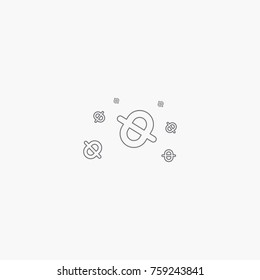 simple bee icon