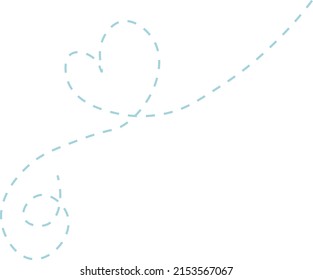 Vector de línea de trazos de abejas simple