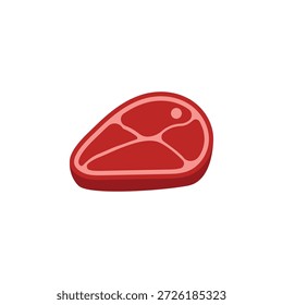 Simple Beef Steak Design. Barbecue Restaurant Logo.