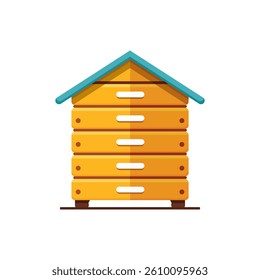 Simple Beehive Nature Icon design