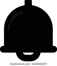 It's a simple Bell icon. It's commonly used in apps, software, and websites to signal when something new has occurred, like a message, update, or event. 