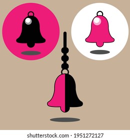 Einfache GlockenVektorgrafik, ideal für Logos oder Symbole