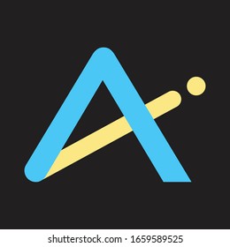 Simple & best Ai letter logo 