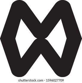 simple & best MW or MM logo illustrator design