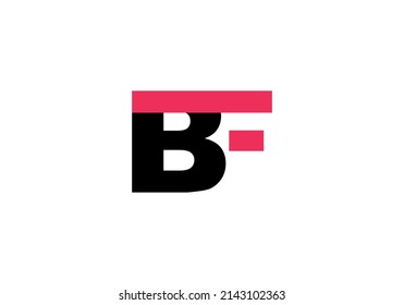 simple BF letter vector, for free logo design.