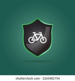 simple bicycle icon