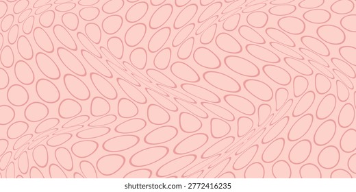 simple big outline dot wave pattern for banner poster background.