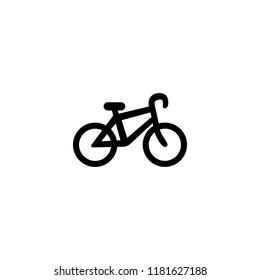 simple bike icon logo