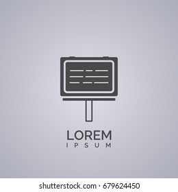 simple Billboard icon