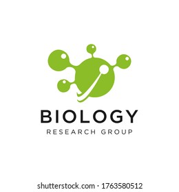 Simple Biology Research Logo Template