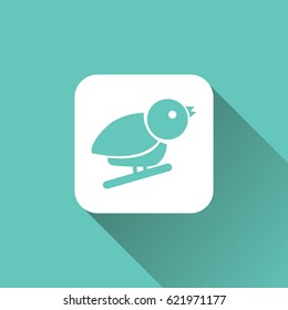 simple bird icon
