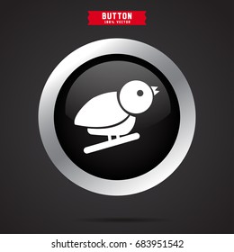 simple bird icon