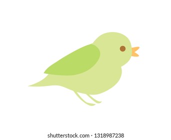 It is a simple bird illustration.