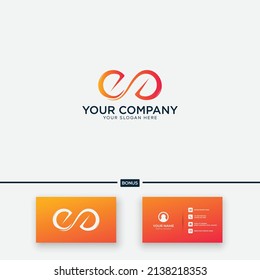 línea simple de aves y letra E logotipo moderno