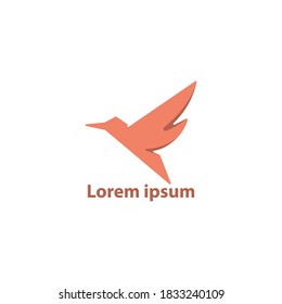 diseño de logotipo de pájaro simple para empresas