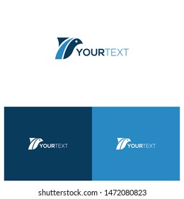 simple bird logo design concept