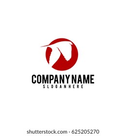 Simple Bird Logo designs template