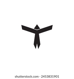 simple bird logo icon design.