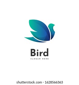 Simple Bird Logo Template design. Vector Eps 10