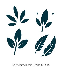 simple bird logo vector icon illustration, line art, one line art bird