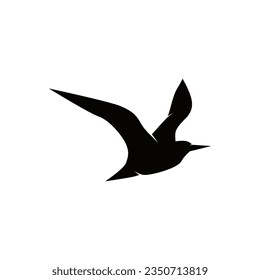 simple bird vector logo template