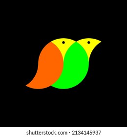 simple birds design, vector illustration