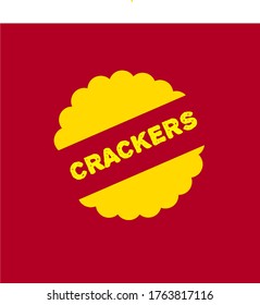 Diseño del logo de Biscuit Crackers Simple
