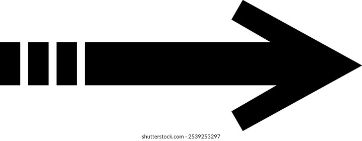simple black arrow icon design