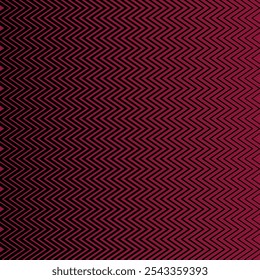  Color negro simple Modelo de línea de zac de zig zac suave y vertical de espesor a delgado sobre fondo de color marrón.