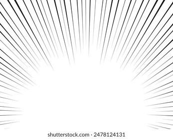 Simple black concentrated thin line frame background