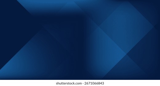 Simple black dark navy blue silver abstract pattern background. Geometric shape. Line triangle angle modern abstract simple