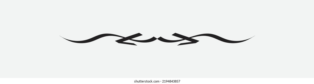 Simple Black Divider Design, Divider Template, border, line