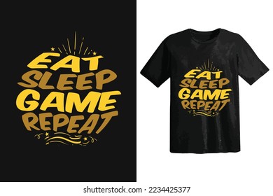 Simple black funny typography t shirt design