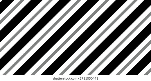 einfaches schwarzgraues diagonales Linienmuster für Bannerposterhintergrund.
