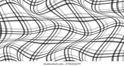 simple black grey grid line wave pattern for banner poster background.
