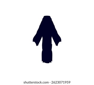 Simple black grunge arrow up symbol icon. Black sketch handmade watercolor doodle arrow vector design and illustration. 

