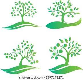 Simple Black House Silhouette on White Background